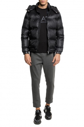 Hooded quilted jacket, zdjęcie 2 Hooded quilted jacket od EA7 Emporio Armani